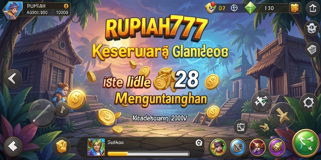 Tampilan gameplay RUPIAH777 yang menarik dan interaktif.