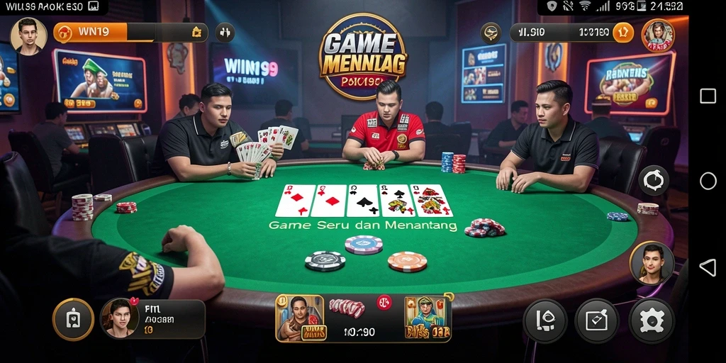 Tampilan gameplay WIN199 yang mendebarkan dengan grafis berkualitas tinggi.